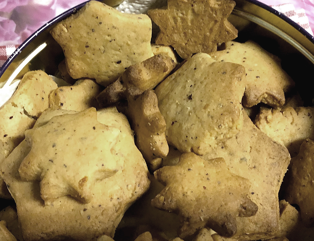 ciasteczka kruche z lawenda