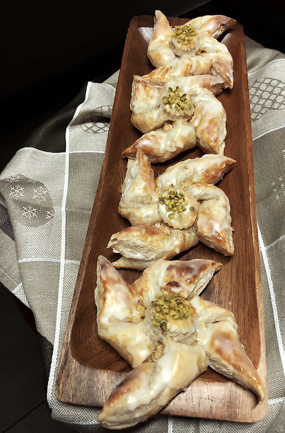 wiatraki z ciasta francuskiego