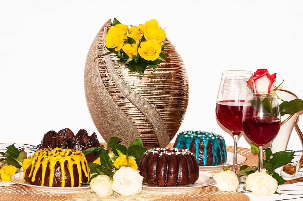 Gugelhupf z winem czerwonym