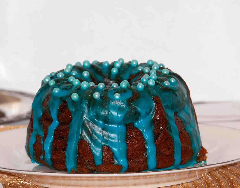 Gugelhupf z czerwonym winem