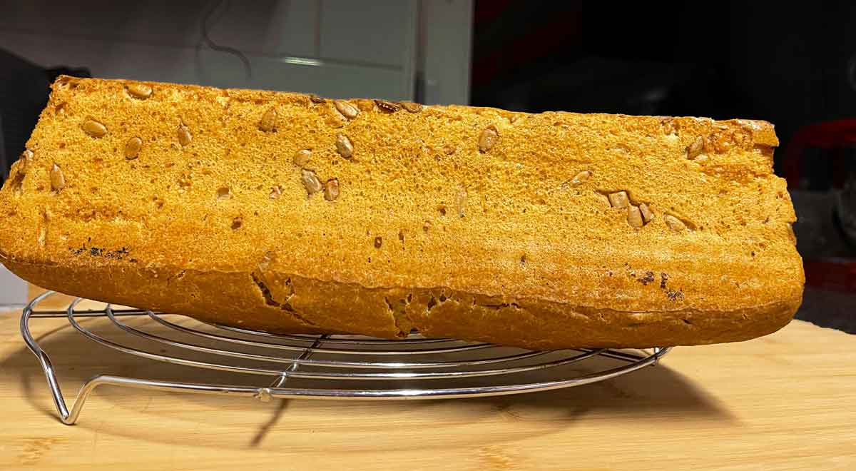 Chrupiący chleb z mąką Durum