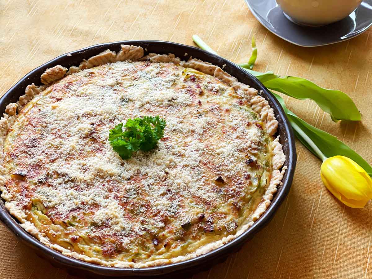 tarte z francuskiej kuchni