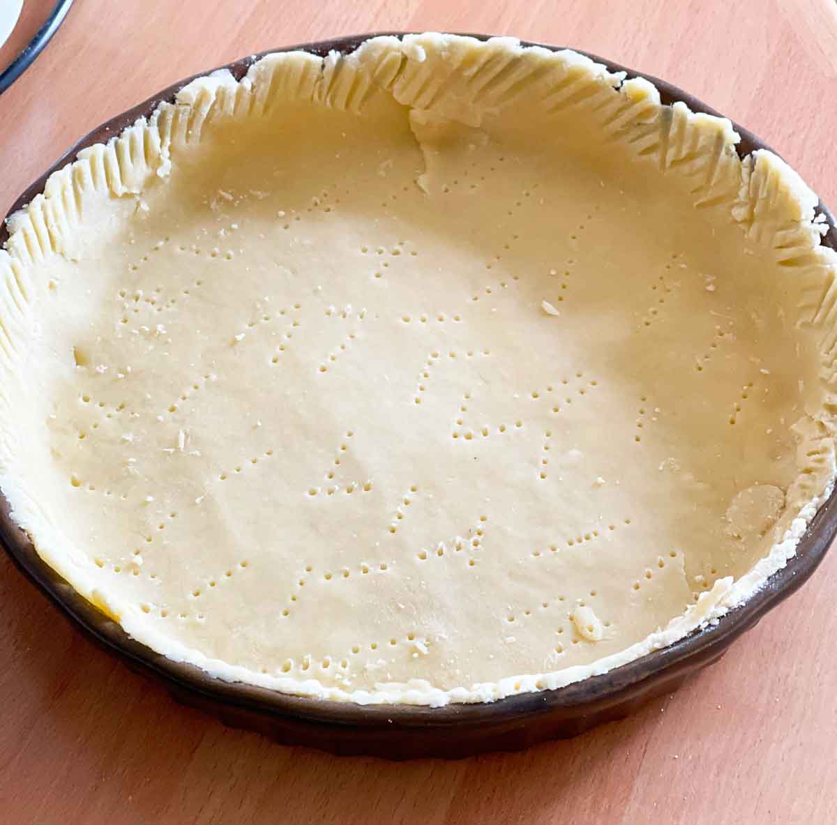 ciasto na tarte z porem