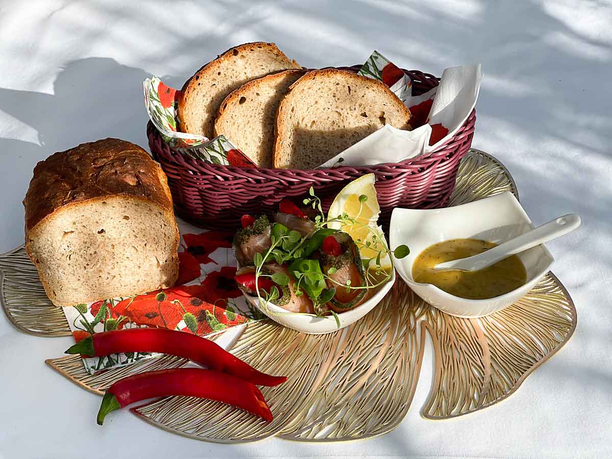 Chleb z kefirem wodnym