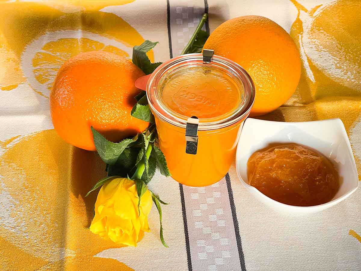 marmolada pomarańczowa własnej roboty