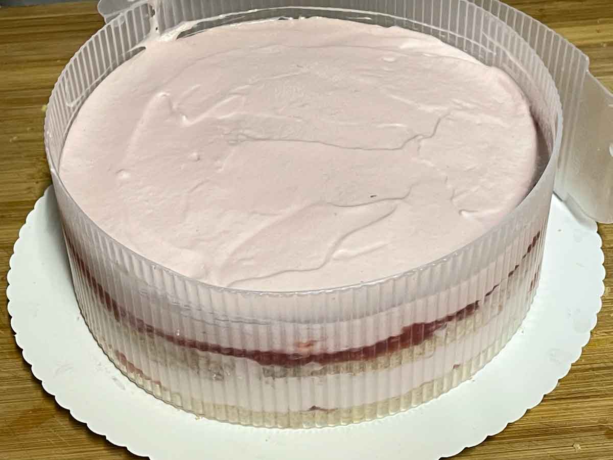 przygotowanie tortu Bellini