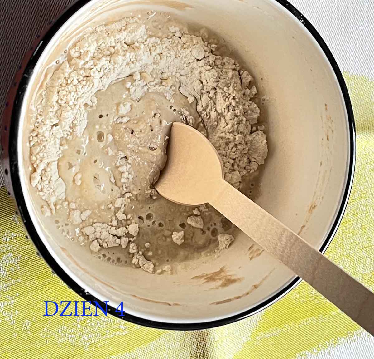 dzień 4 zaczynu-startera