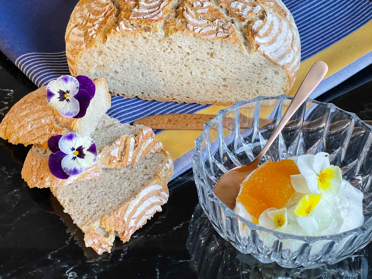 Chleb ze Skyrem na szybko