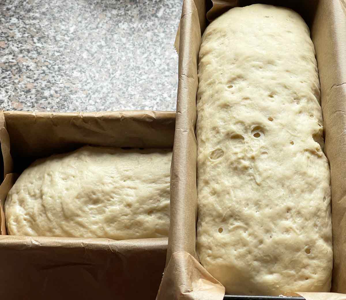 Ruski chleb kartoflany- ciasto w blaszkach