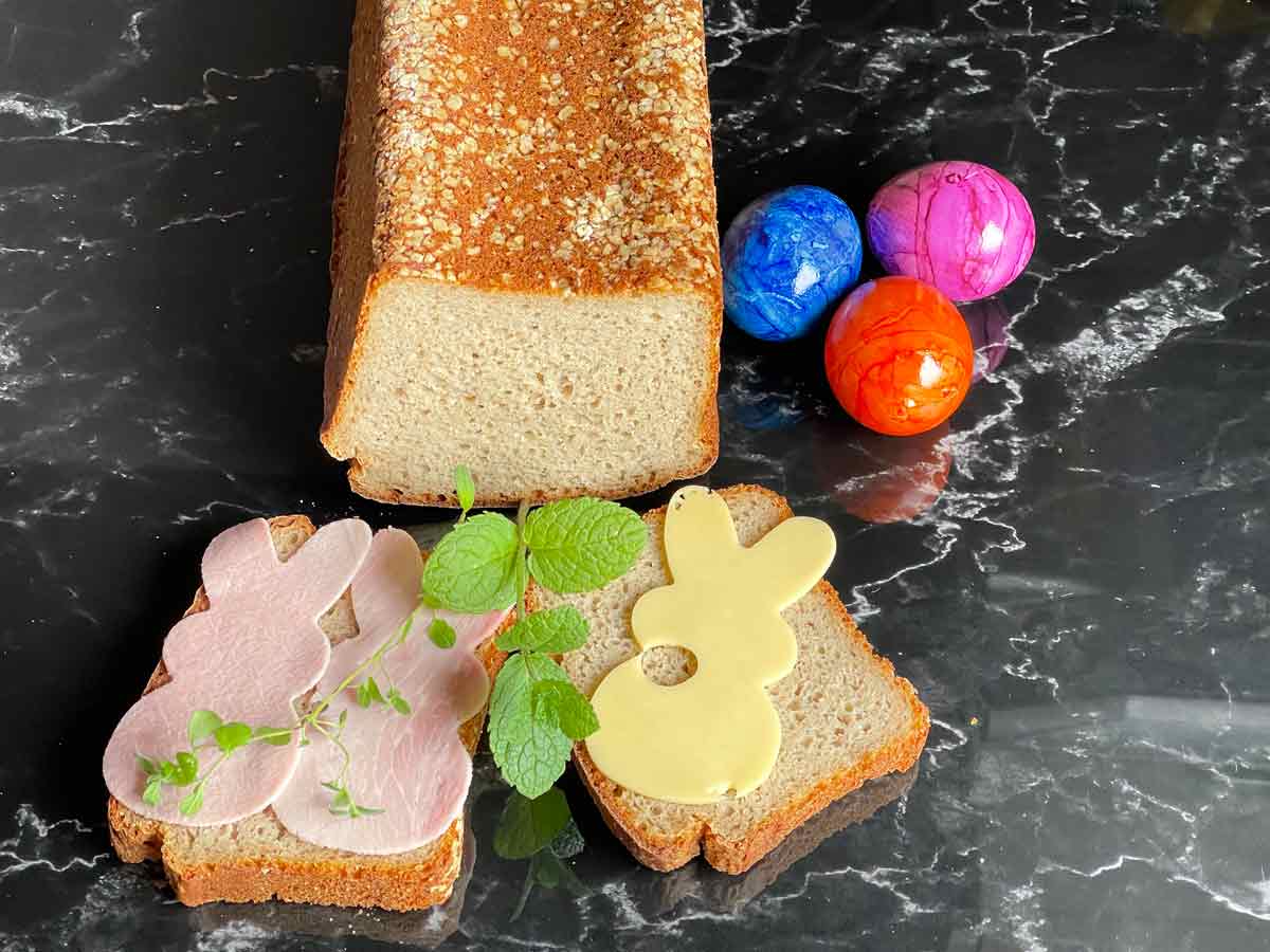 Chleb z mlekiem owsianym
