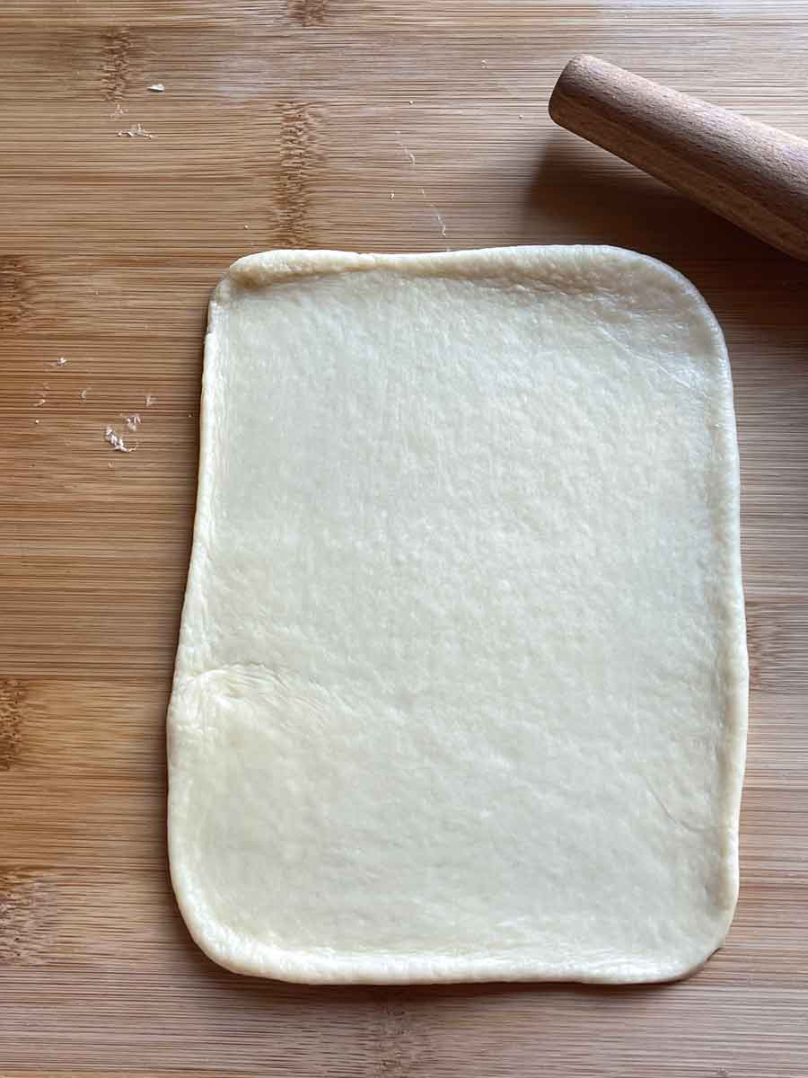 wyrośnięte kulki na Bułeczki mleczne