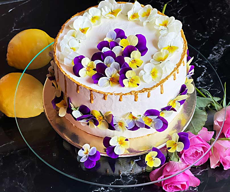 Tort czekoladowy z truskawkowym kremem