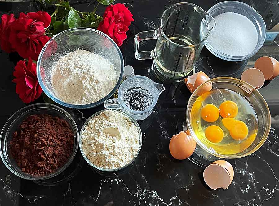 składniki Tortu plaster miodu