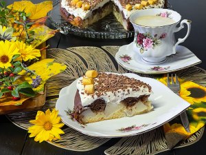 Gruszkowe ciasto jesienne