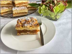 Szarlotka Boskop z budyniem