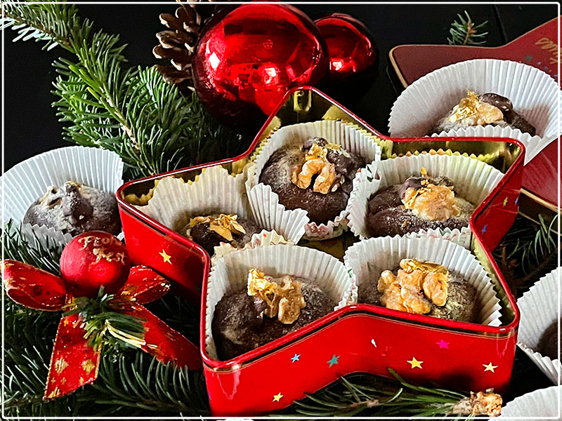 Ciasteczka z czekoladą gorzką