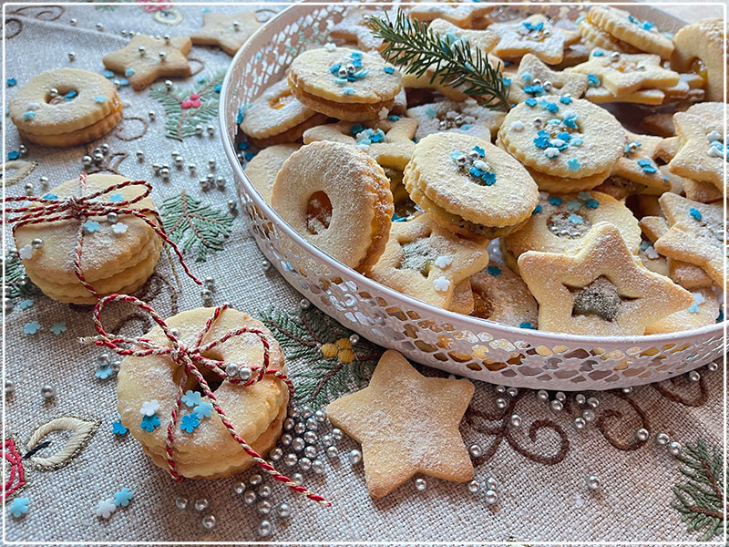 Ciastka łubinowo – kokosowe