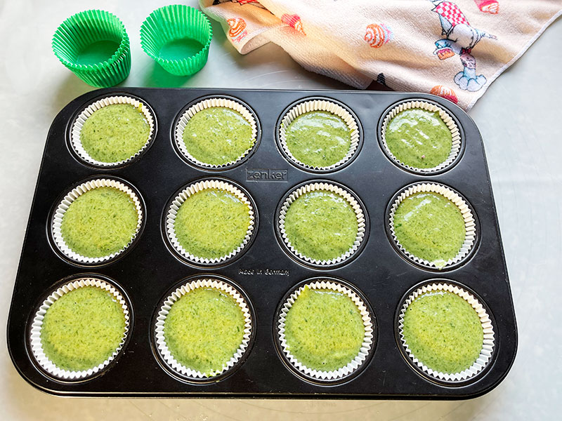 Leśne babeczki i serce