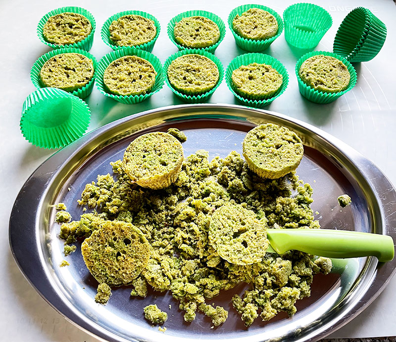 Leśne babeczki i serce