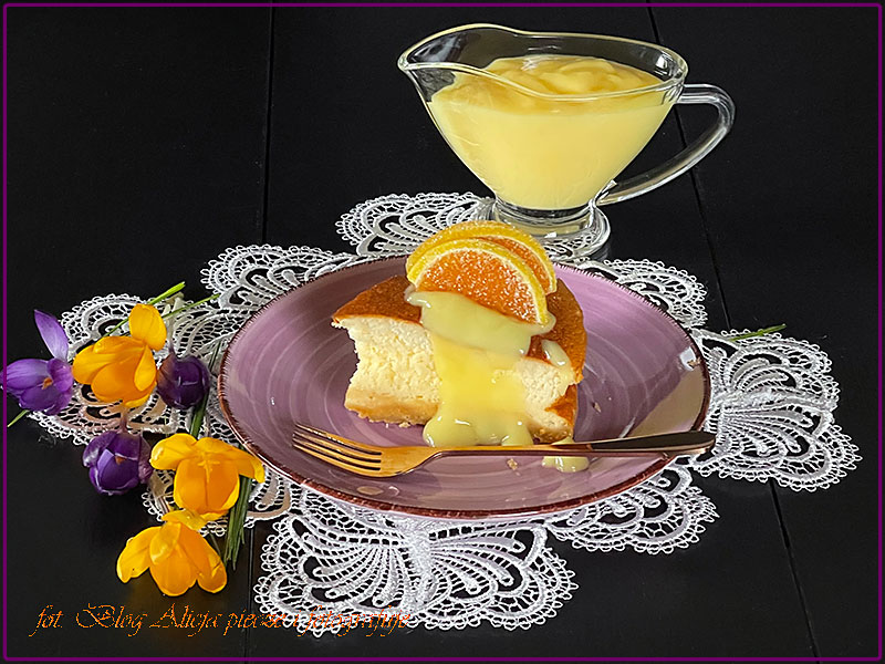 Jogurtowy smakołyk pieczony