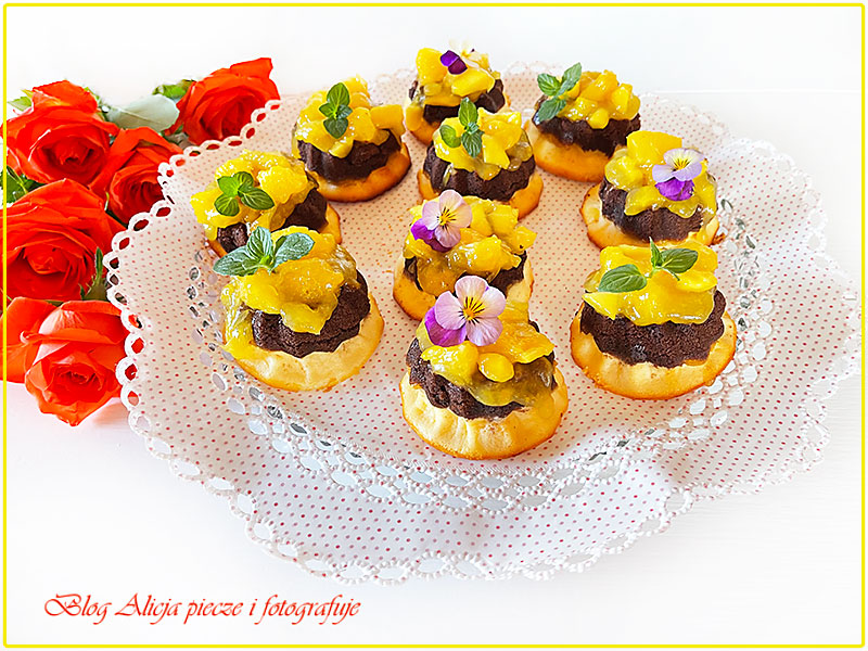 Serniczki pomarańczowe z likierem