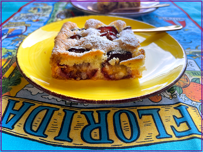 Pyszne ciasto ze śliwkami