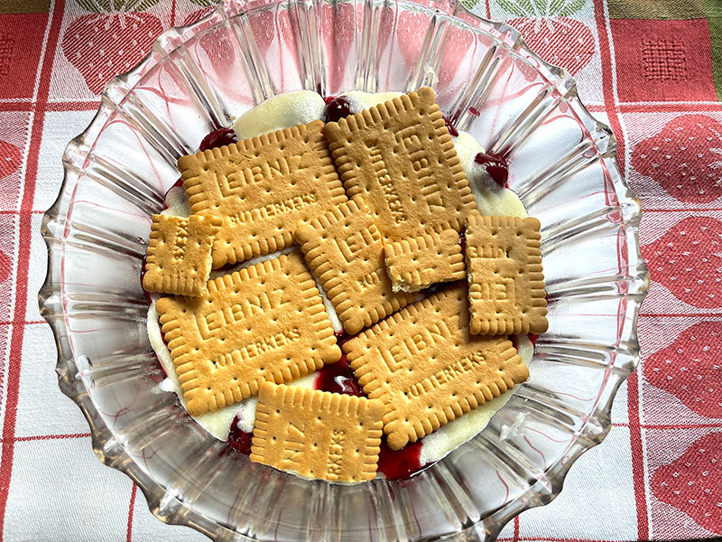 Grieß - Rote Grütze deser