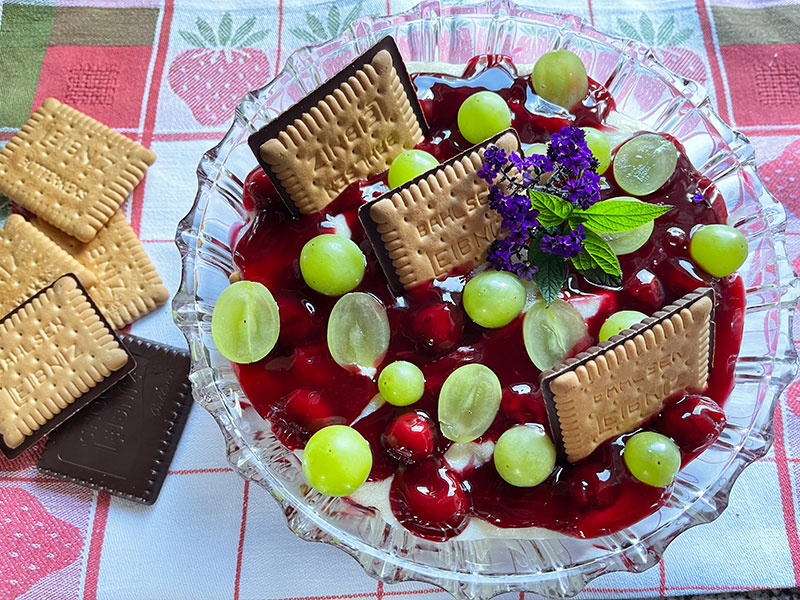 Grieß - Rote Grütze deser