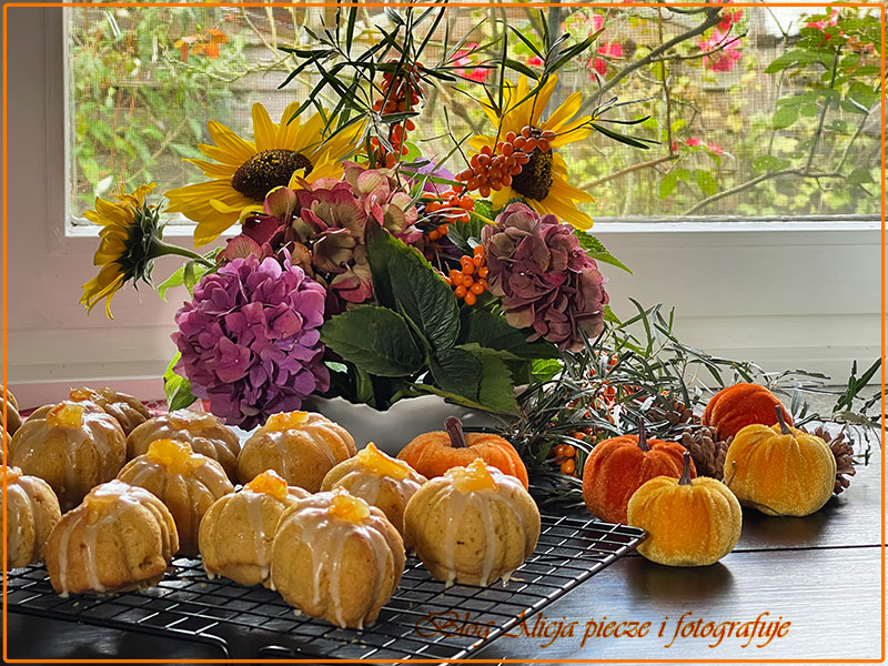 Babeczki - Jesienne dynie