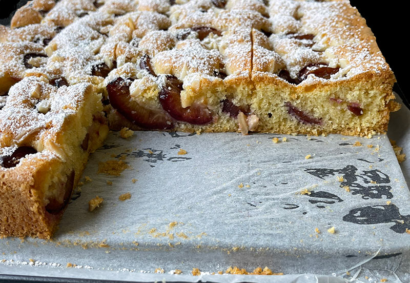 Pyszne ciasto ze śliwkami