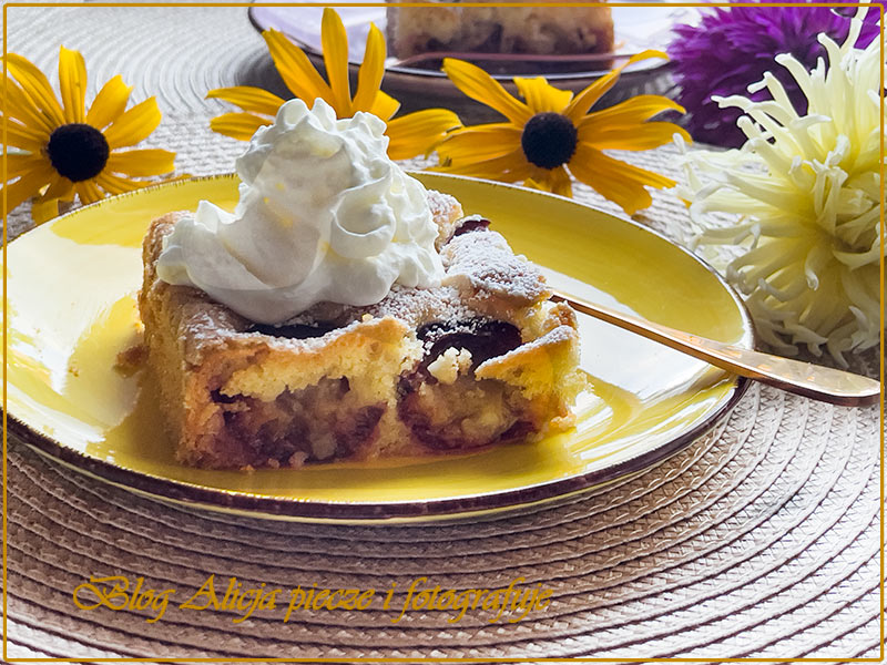 Pyszne ciasto ze śliwkami