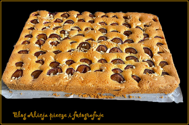 Pyszne ciasto ze śliwkami