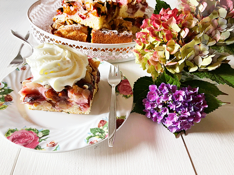 Śliwkowe ciasto ze Schmand-em