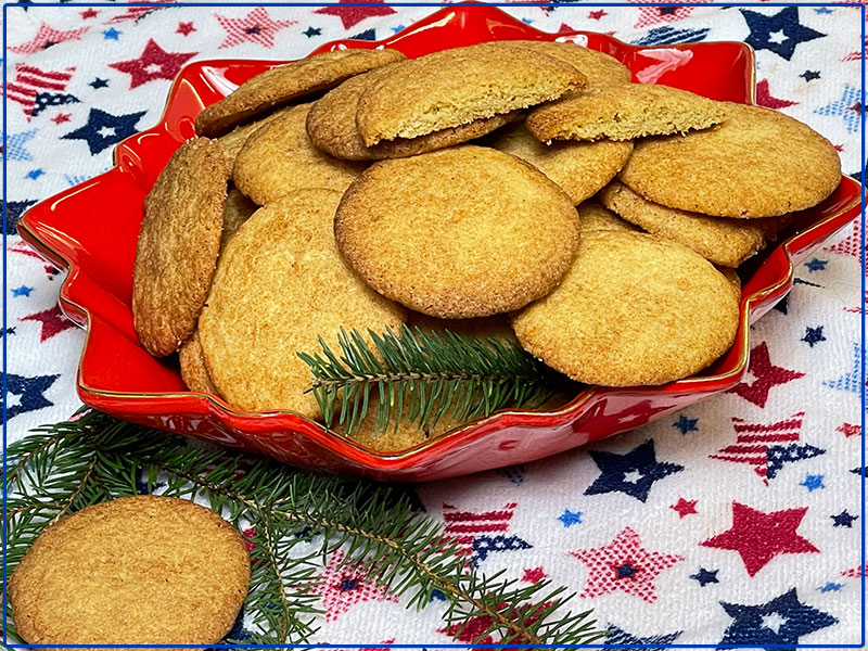 Amerykańskie ciasteczka maślano -cynamonowe