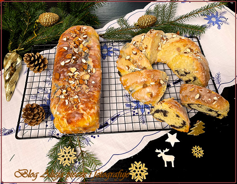 Makowiec drożdżowy z zimnej wody