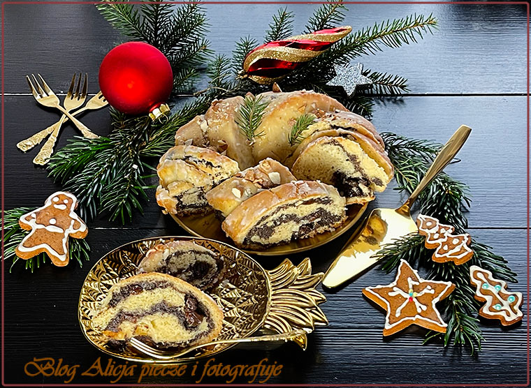 Makowiec drożdżowy z zimnej wody