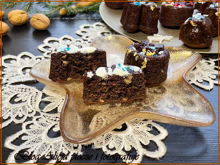 Pierniczki choinkowe, babeczki