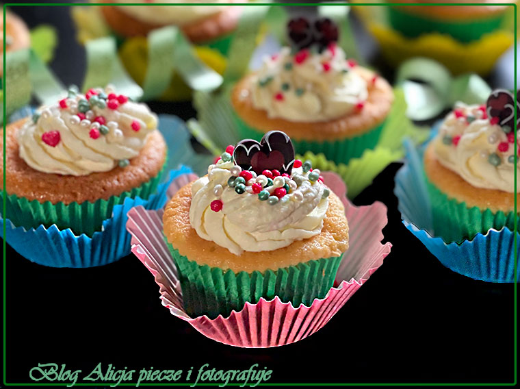 Babeczki waniliowe amerykańskie