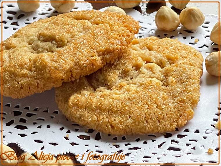 Ciasteczka chrupiące - brązowe