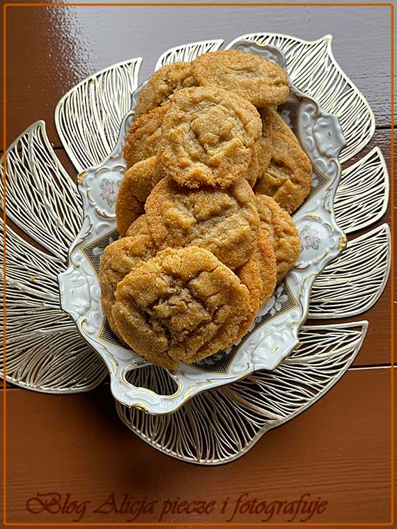 Ciasteczka chrupiące - brązowe