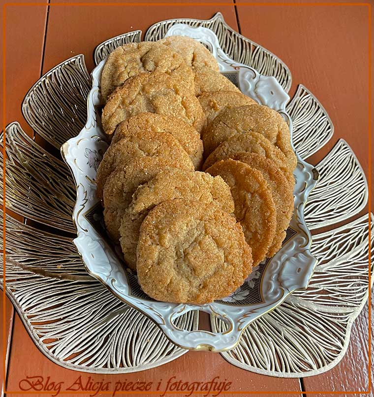 Ciasteczka chrupiące - brązowe