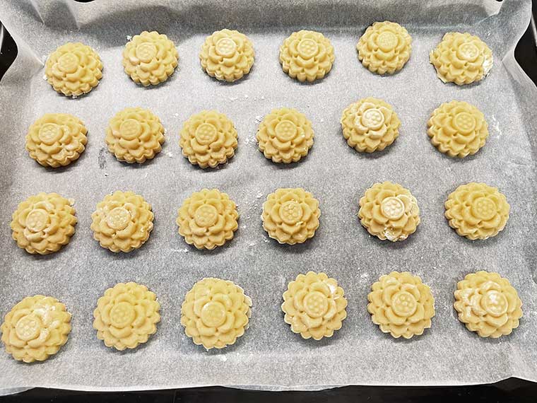 Ciasteczka kruche dwukolorowe