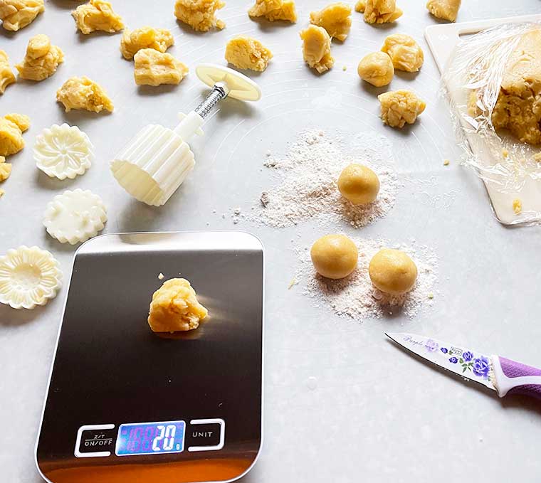 Ciasteczka kruche dwukolorowe