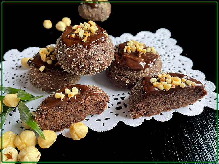 Ciasteczka orzechowo - maślane -amerykańskie