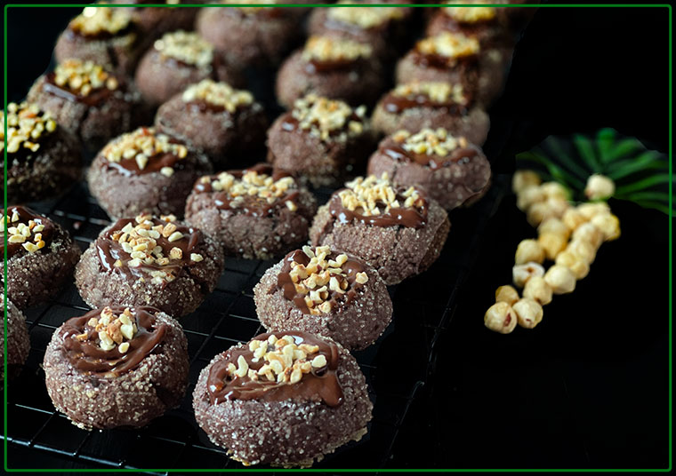 Ciasteczka orzechowo - maślane -amerykańskie