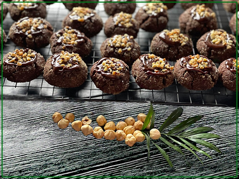 Ciasteczka orzechowo - maślane -amerykańskie