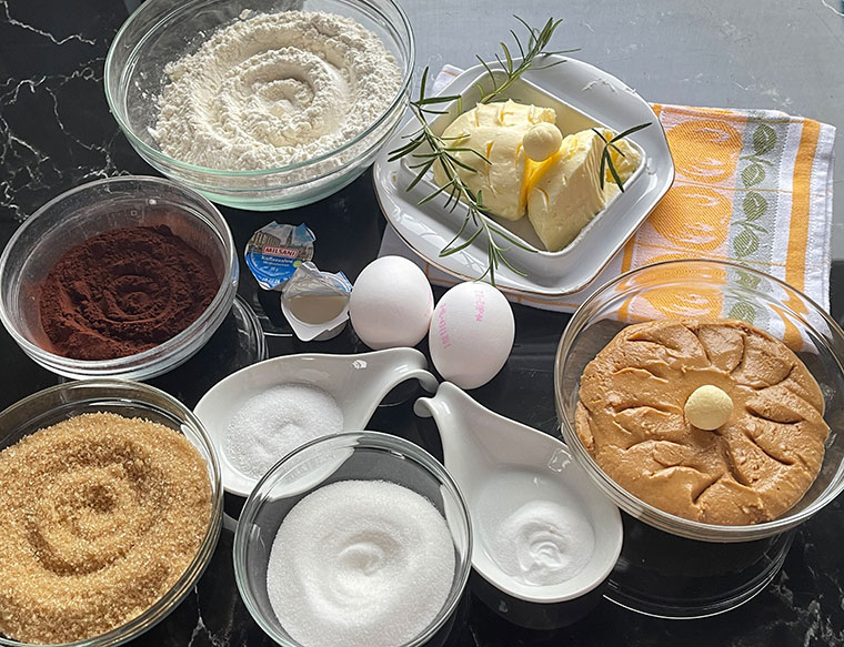 Ciasteczka orzechowo - maślane -amerykańskie