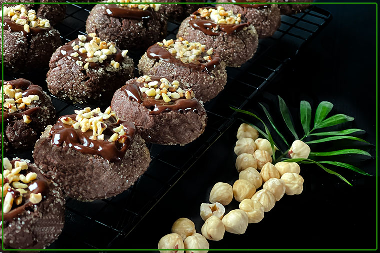 Ciasteczka orzechowo -maślane- amerykańskie