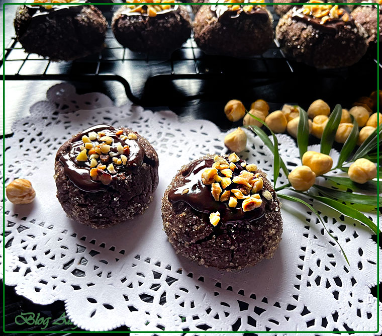 Ciasteczka orzechowo - maślane -amerykańskie