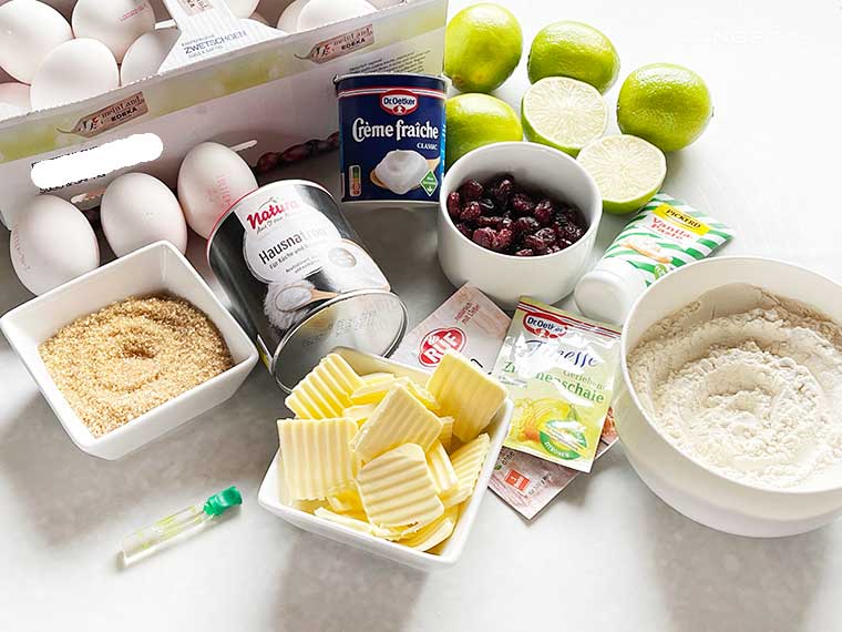 Cytrynowe ciasto z kremem serowym